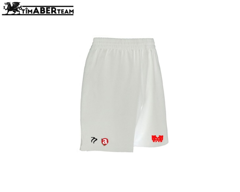 AUMHC Mens White Shorts